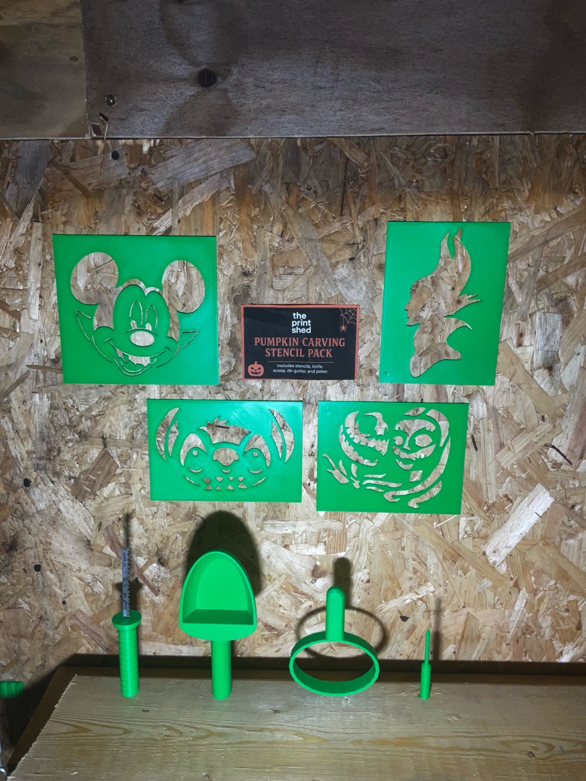 Pumpkin Carving Disney Pack | Family Stencil Kit
