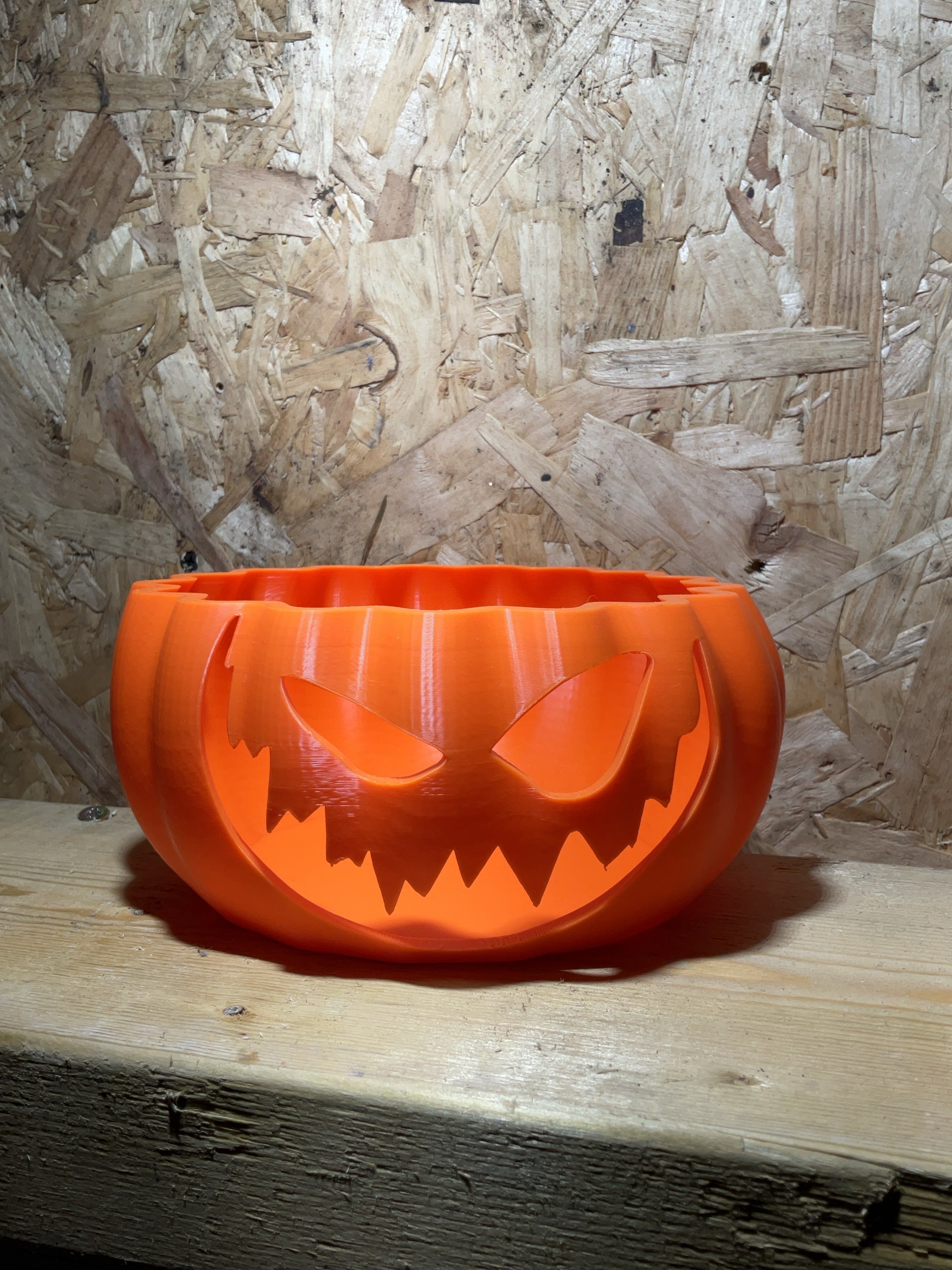 Halloween Pumpkin Bowl – Spooky Candy Holder